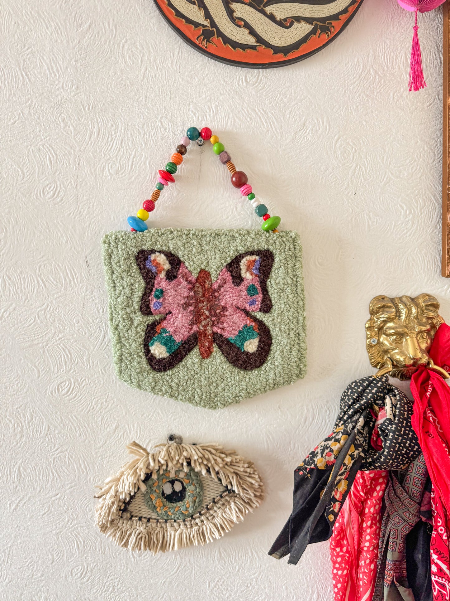 Beaded butterfly
