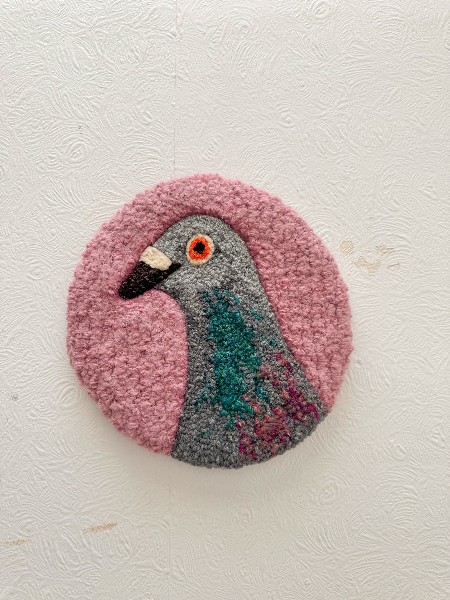 Dusty pink portrait