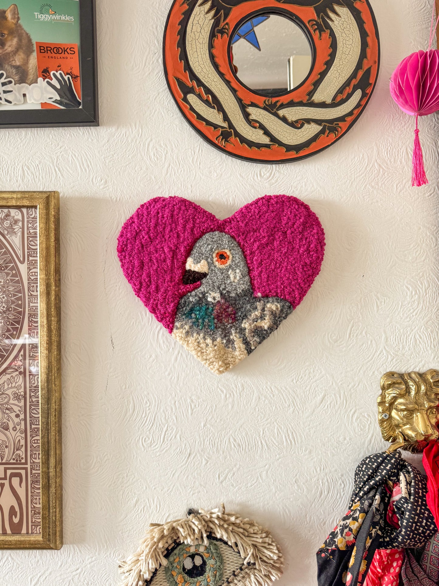 Pigeon sweetheart (raspberry)