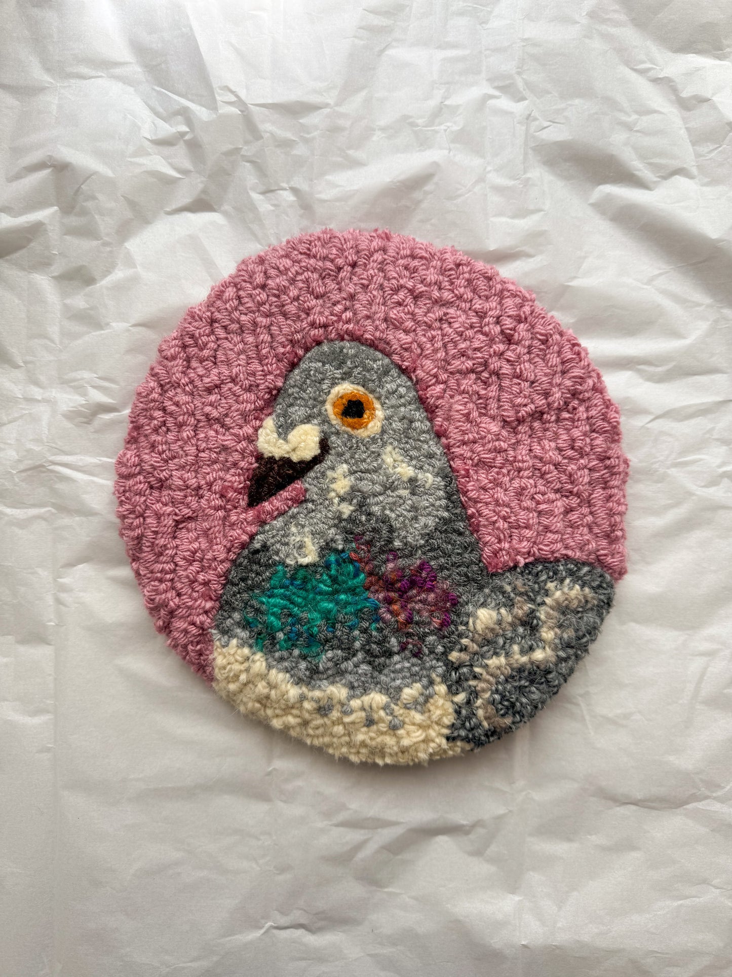 Pidgey circle (pink)