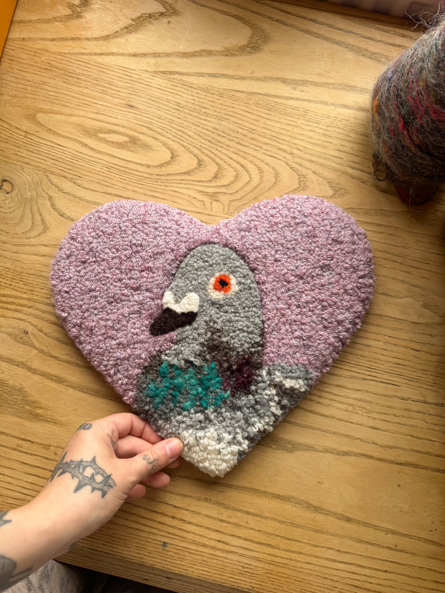 Pigeon sweetheart 30cm (vintage lilac)