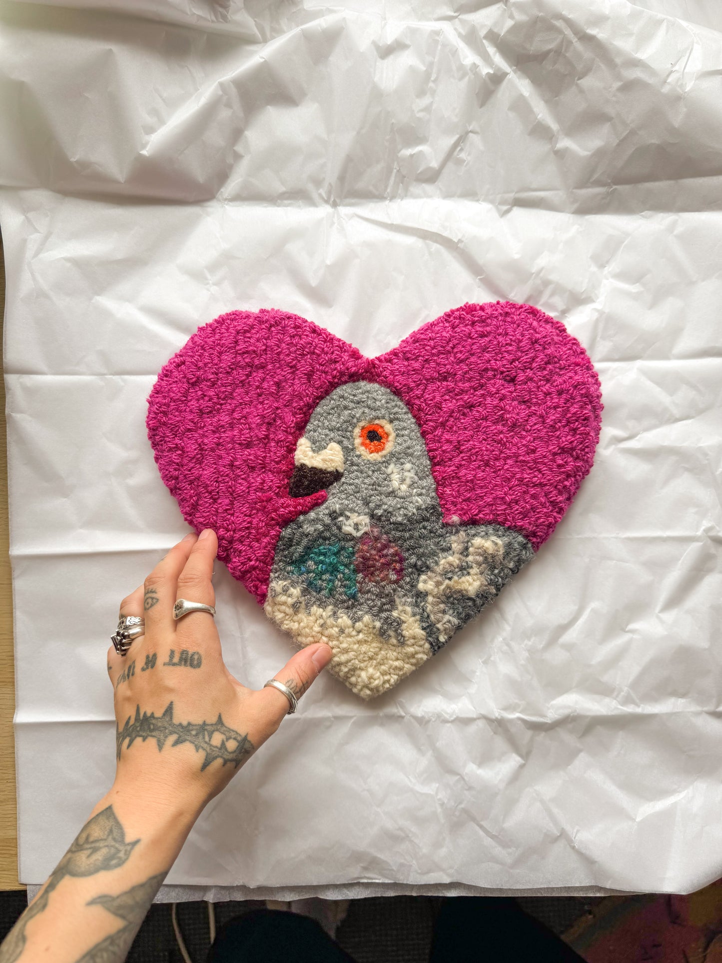 Pigeon sweetheart (raspberry)