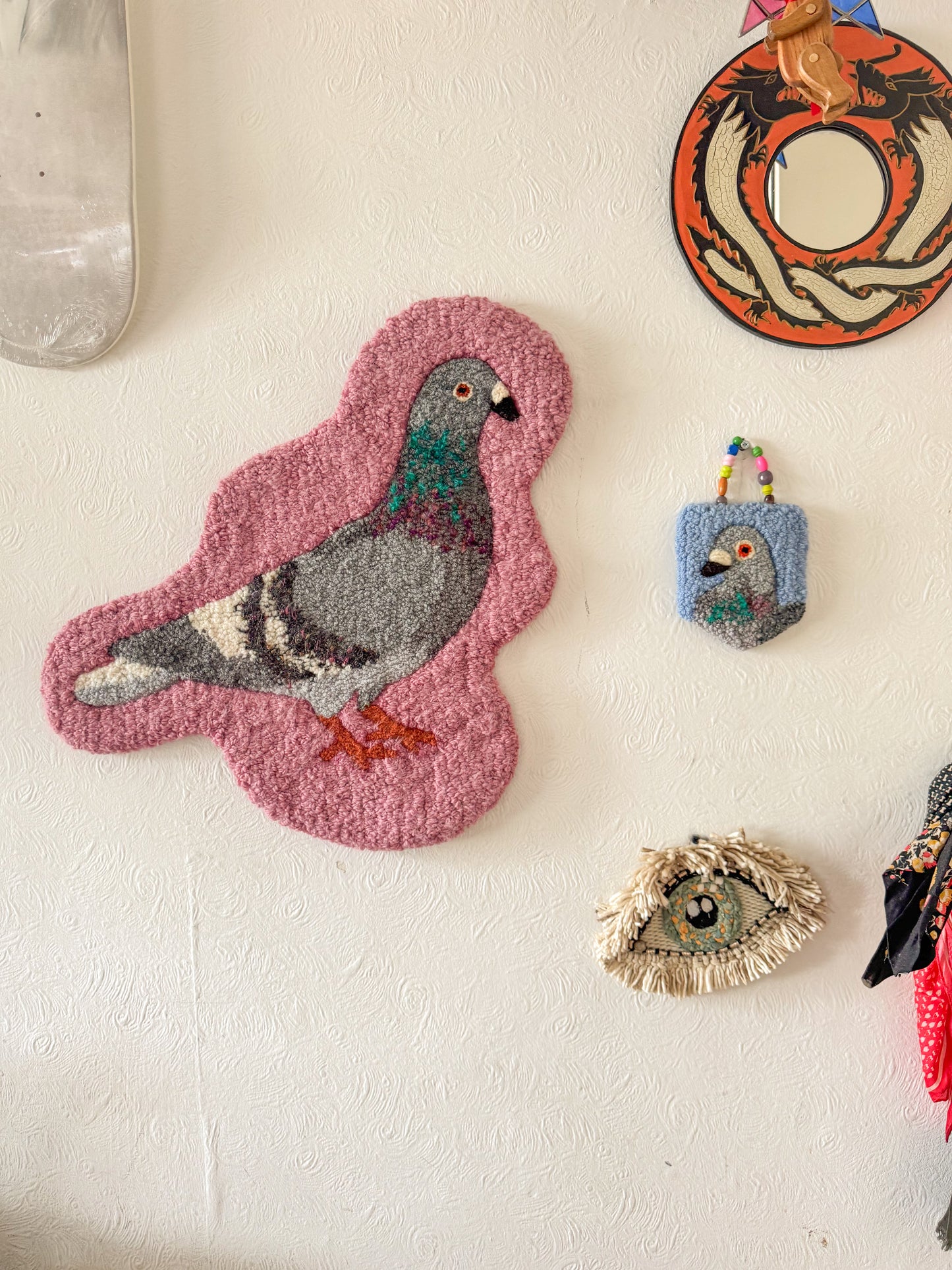 Large pigeon squiggle