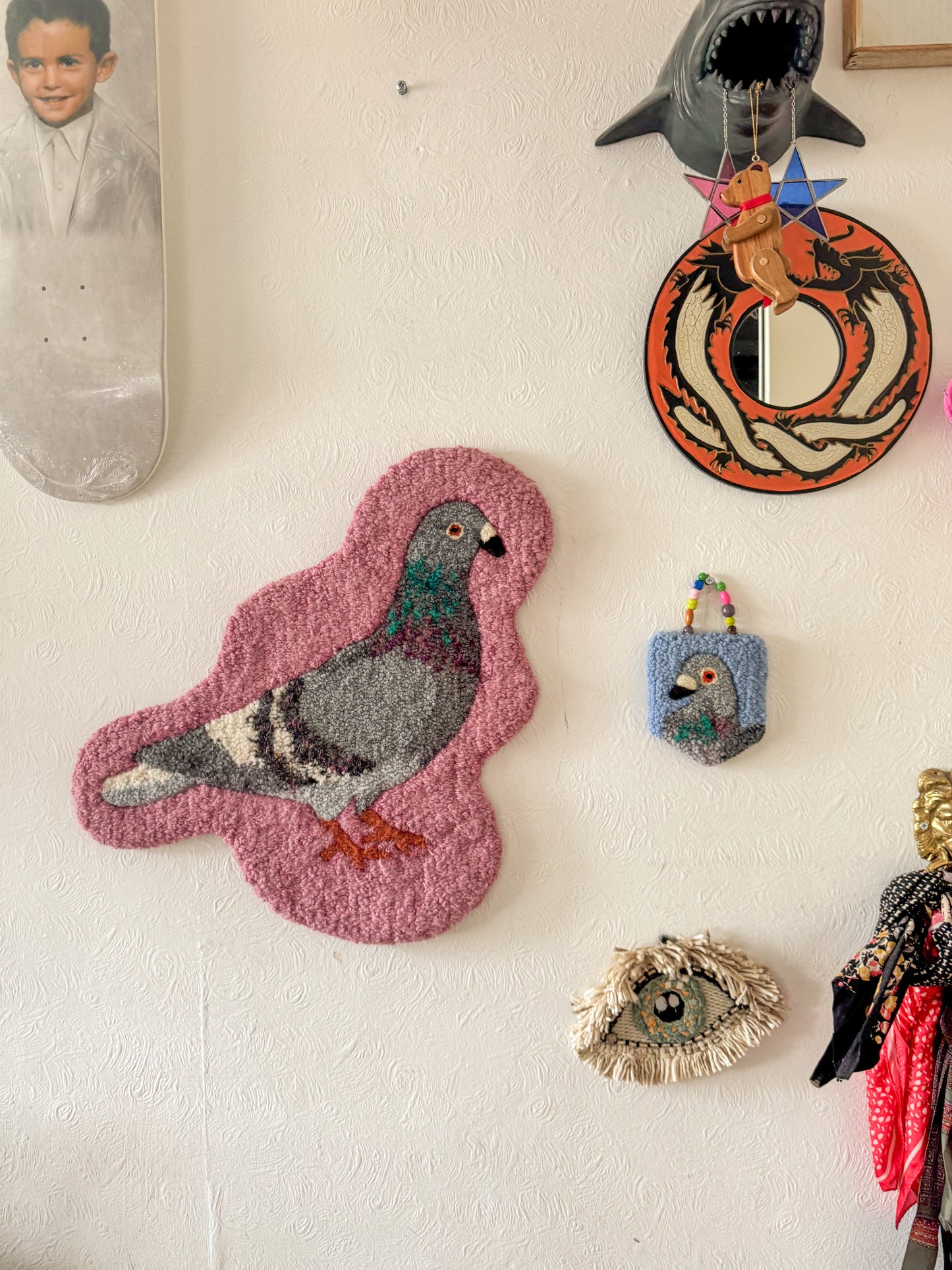 Large pigeon squiggle