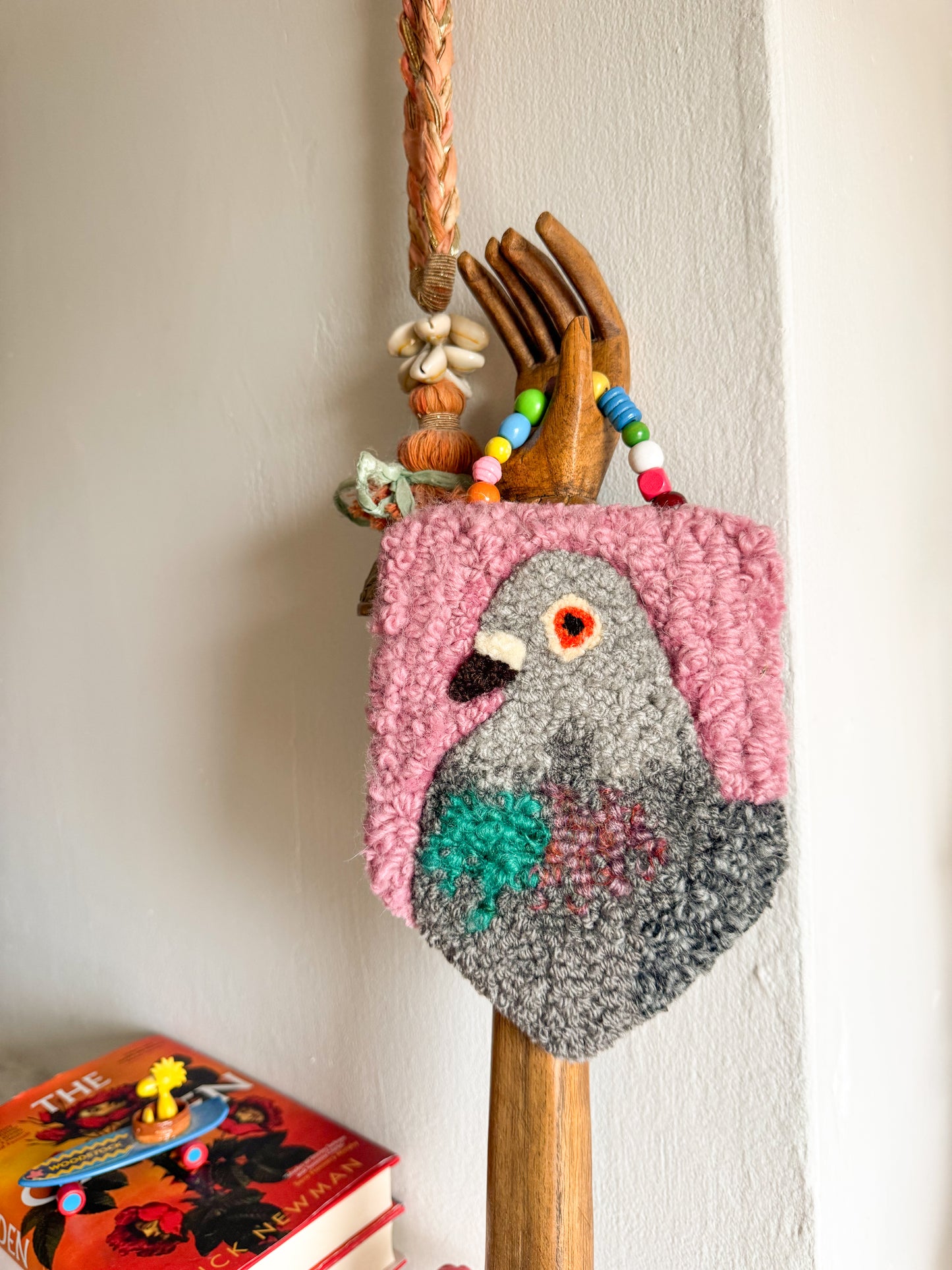 Custom beaded pidgey (any colour background)