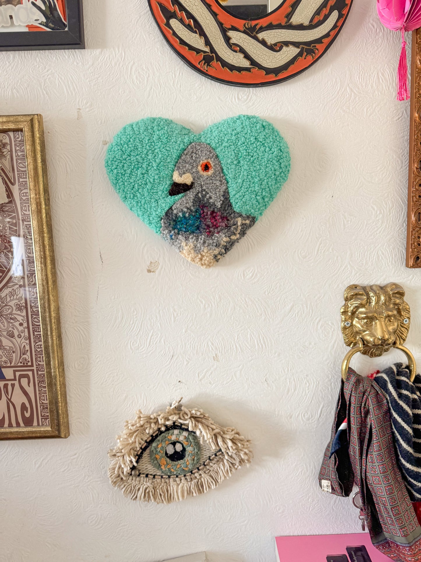 Pigeon sweetheart (teal)