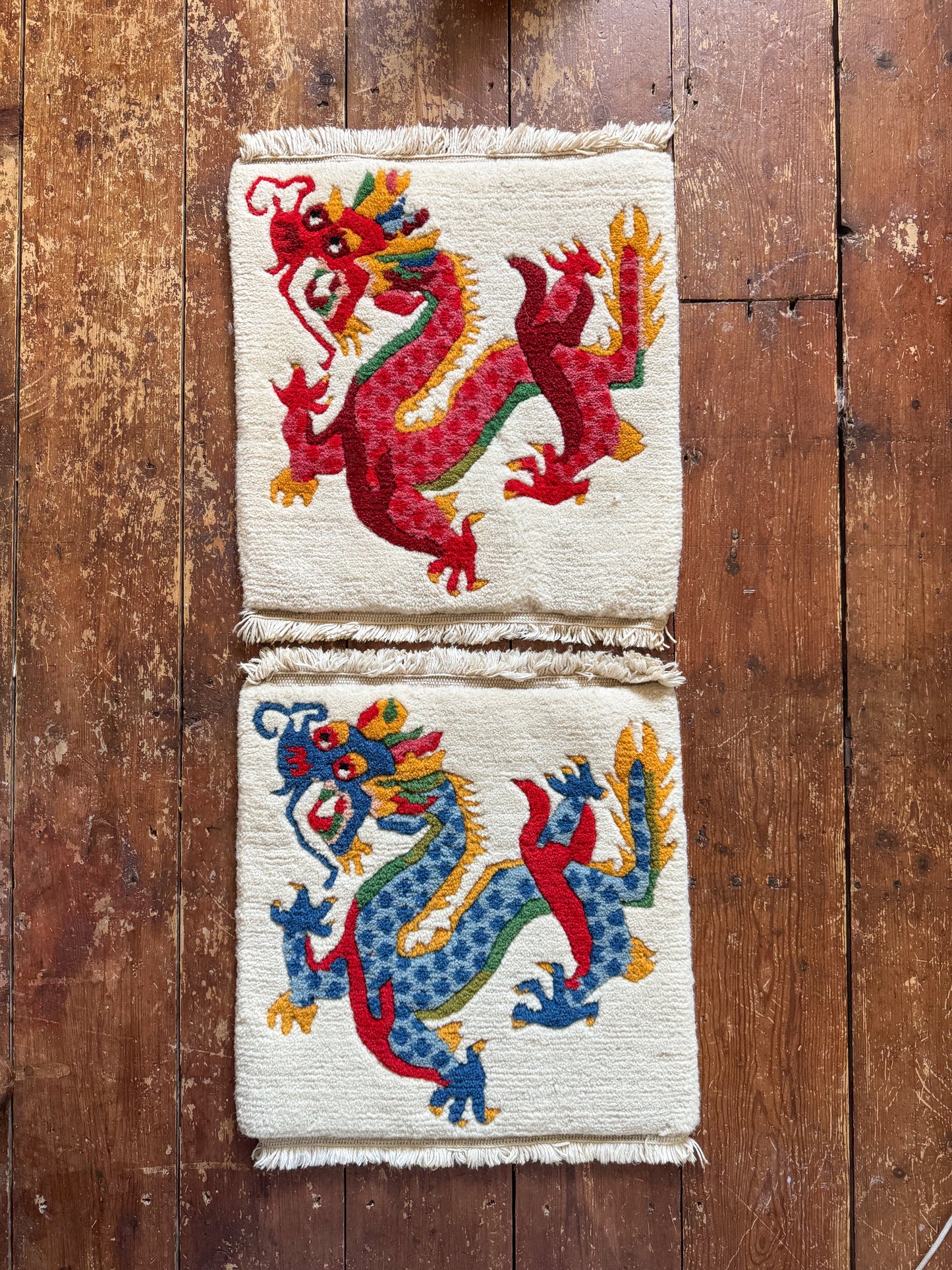 Vintage dragon rug #2