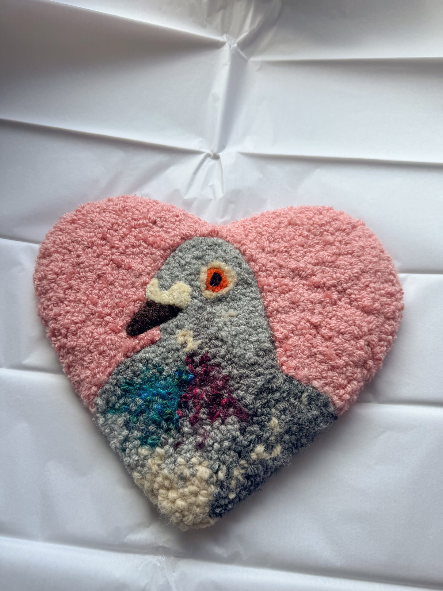 Pigeon sweetheart (blush pink)