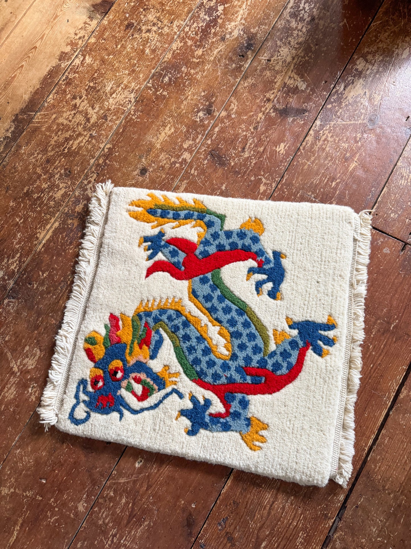 Vintage dragon rug #2