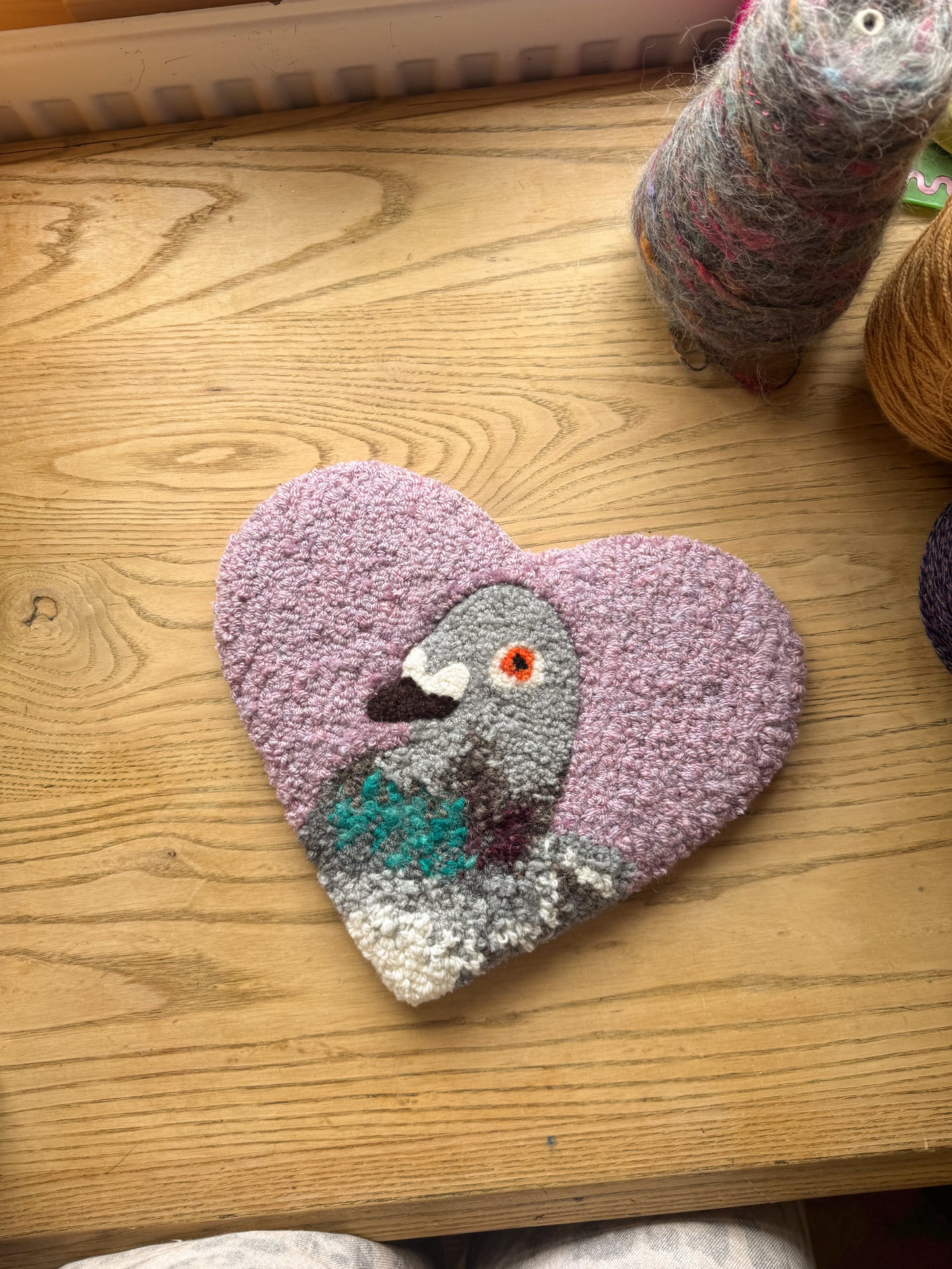 Pigeon sweetheart 30cm (vintage lilac)