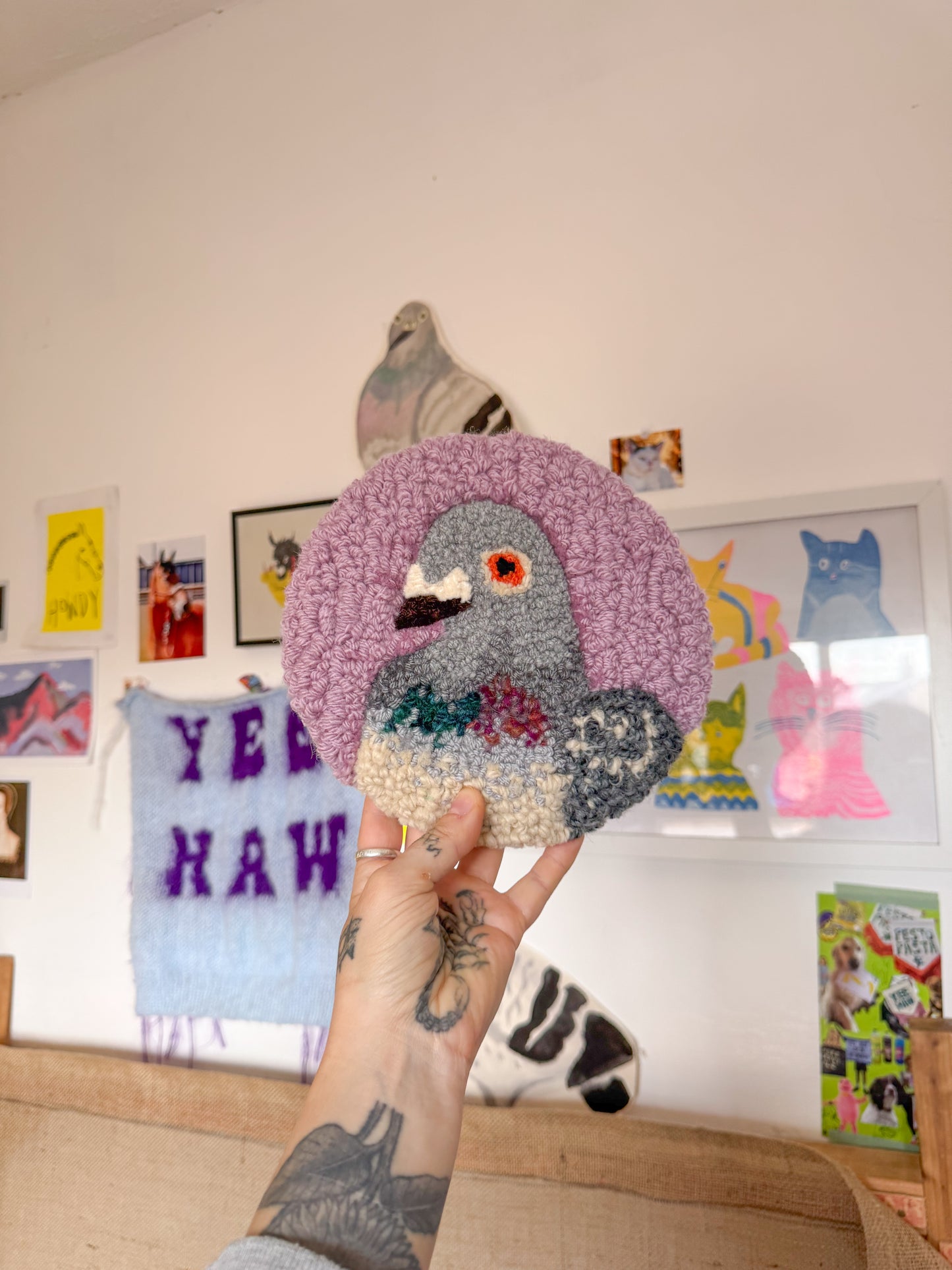Lilac baby pidgey