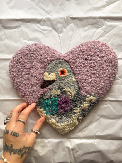 (29cm) Pigeon sweetheart (vintage heather)