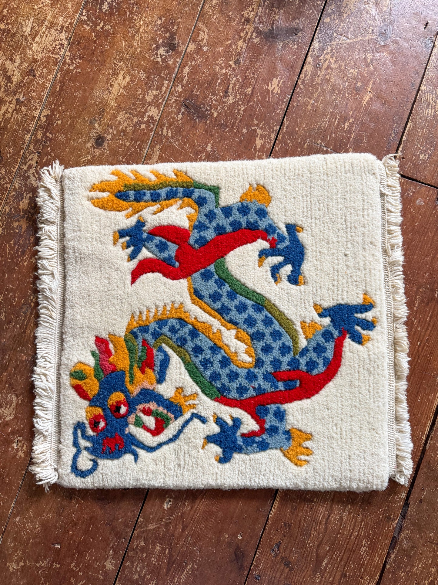 Vintage dragon rug #2