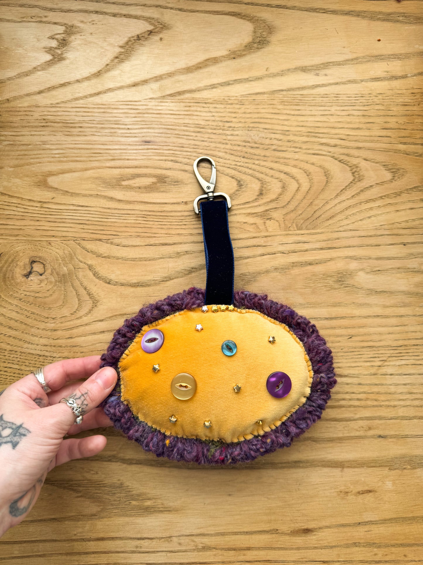 Snail bag charm (large)