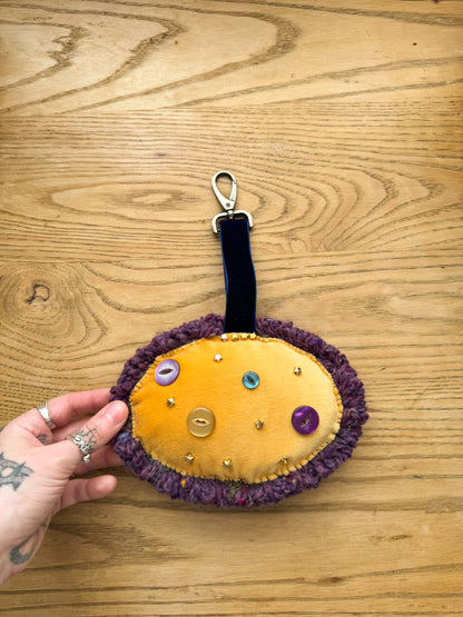 Snail bag charm (large)