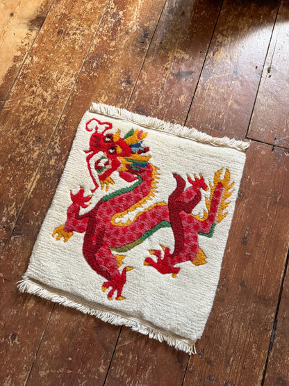 Vintage dragon rug #1