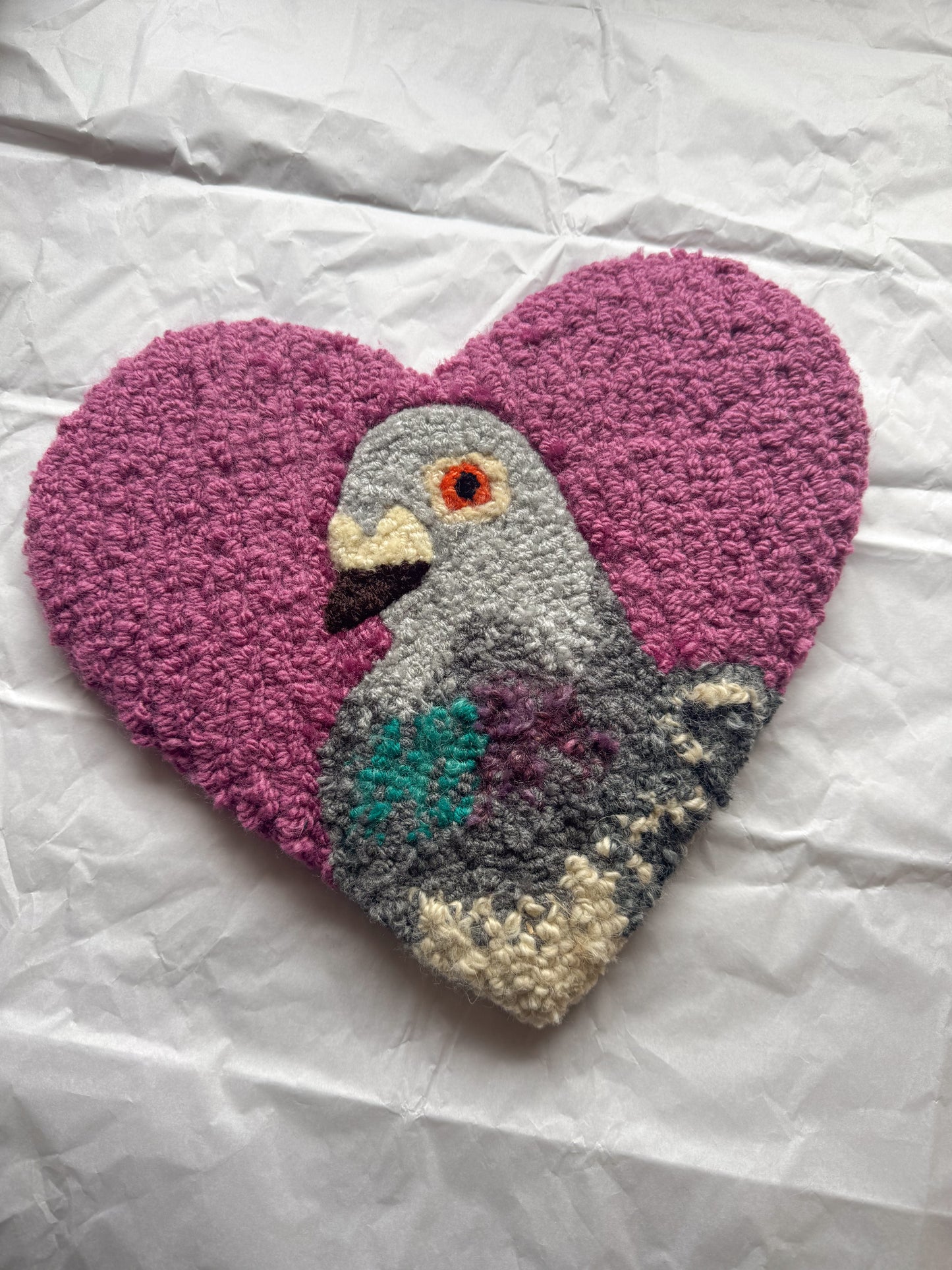 (32cm) pigeon sweetheart (Heather)