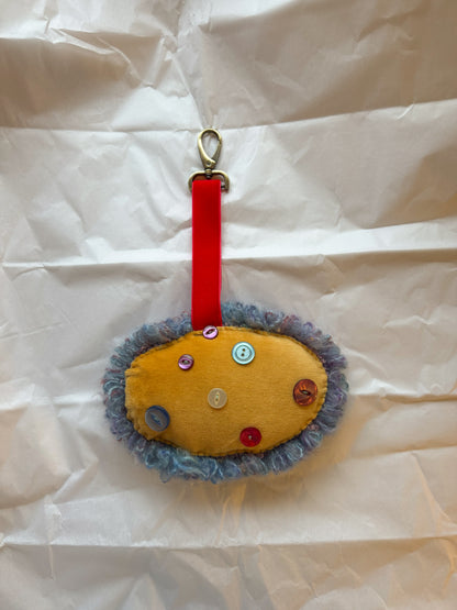 Snail bag charm (large)