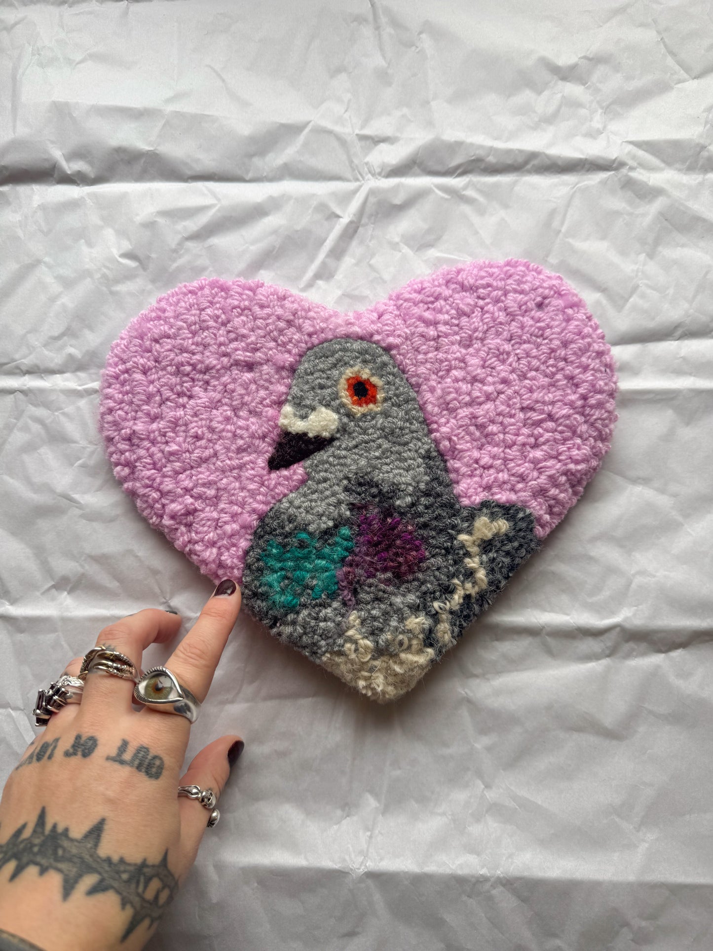 (25cm) pigeon sweetheart (pink)