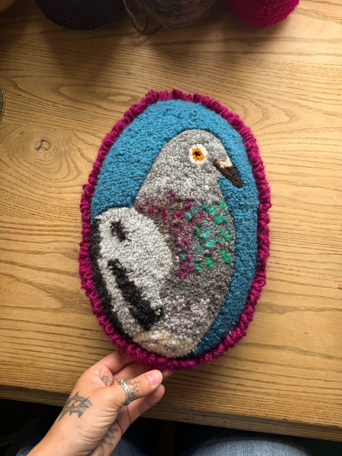 Pigeon charm #1