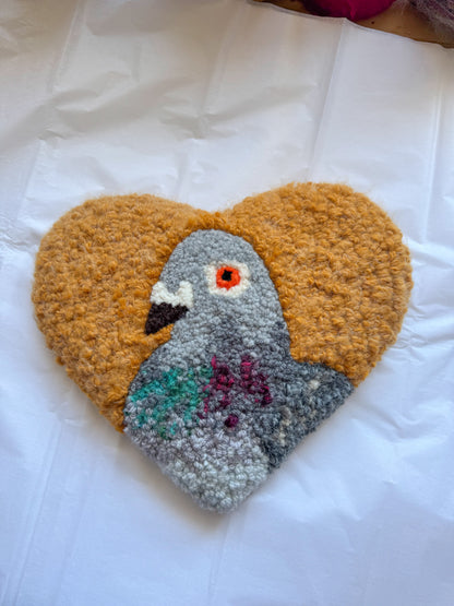 Pigeon sweetheart (28cm) - yellow gold