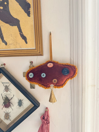 moth charm (gold)