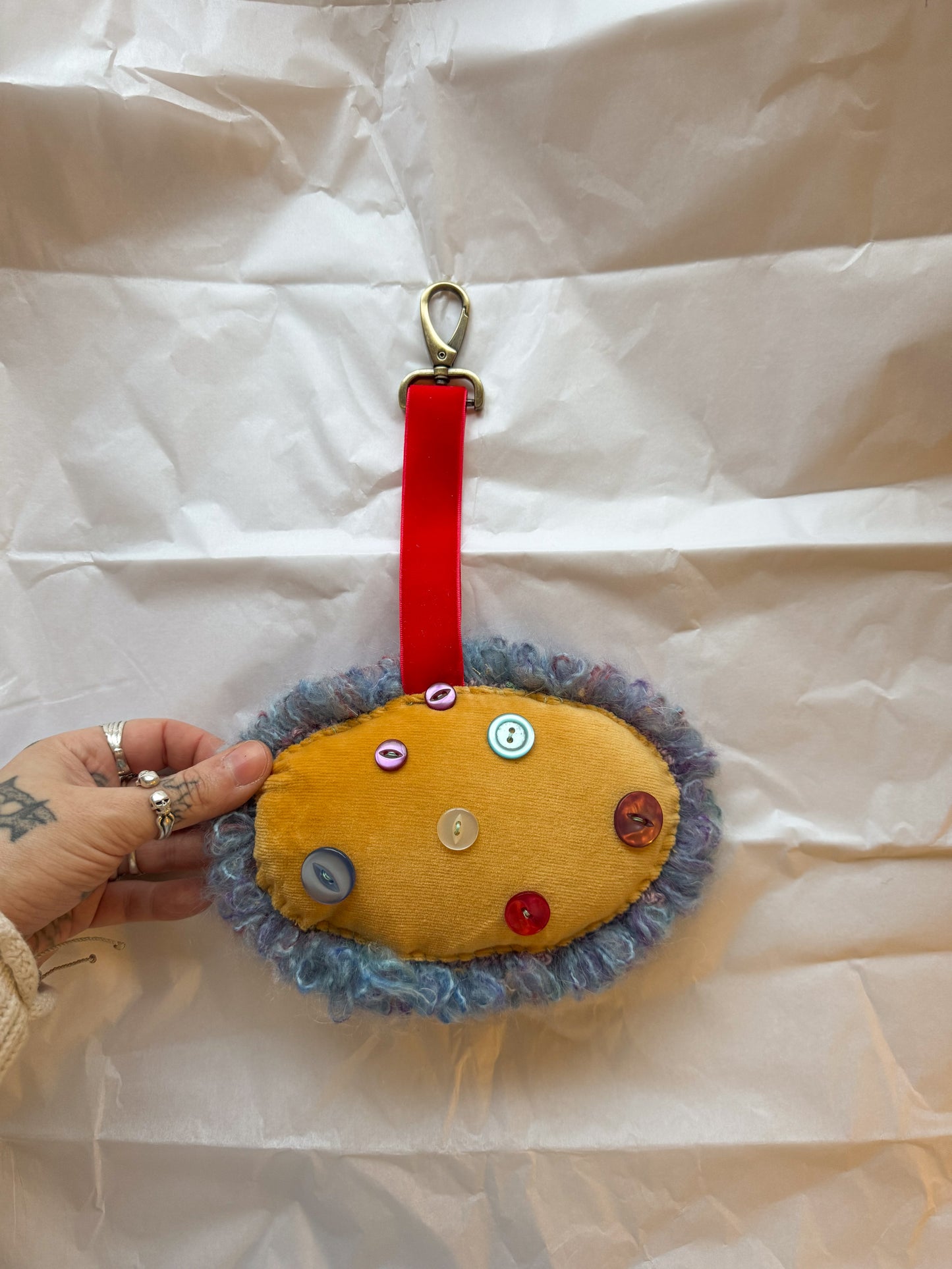 Snail bag charm (large)