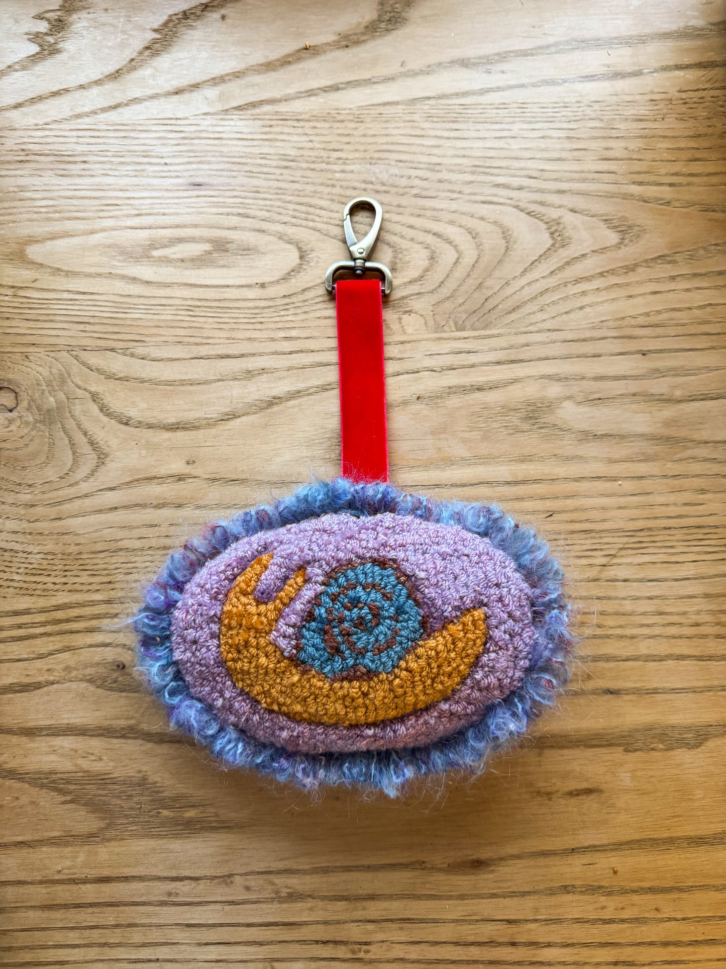 Snail bag charm (large)