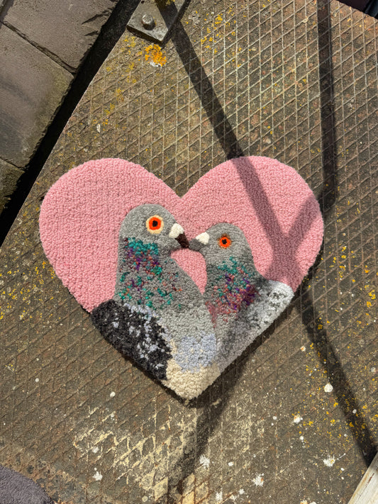 large pigeons *kiss*