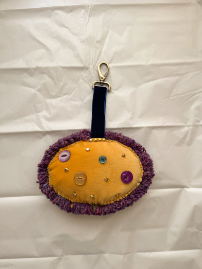 Snail bag charm (large)