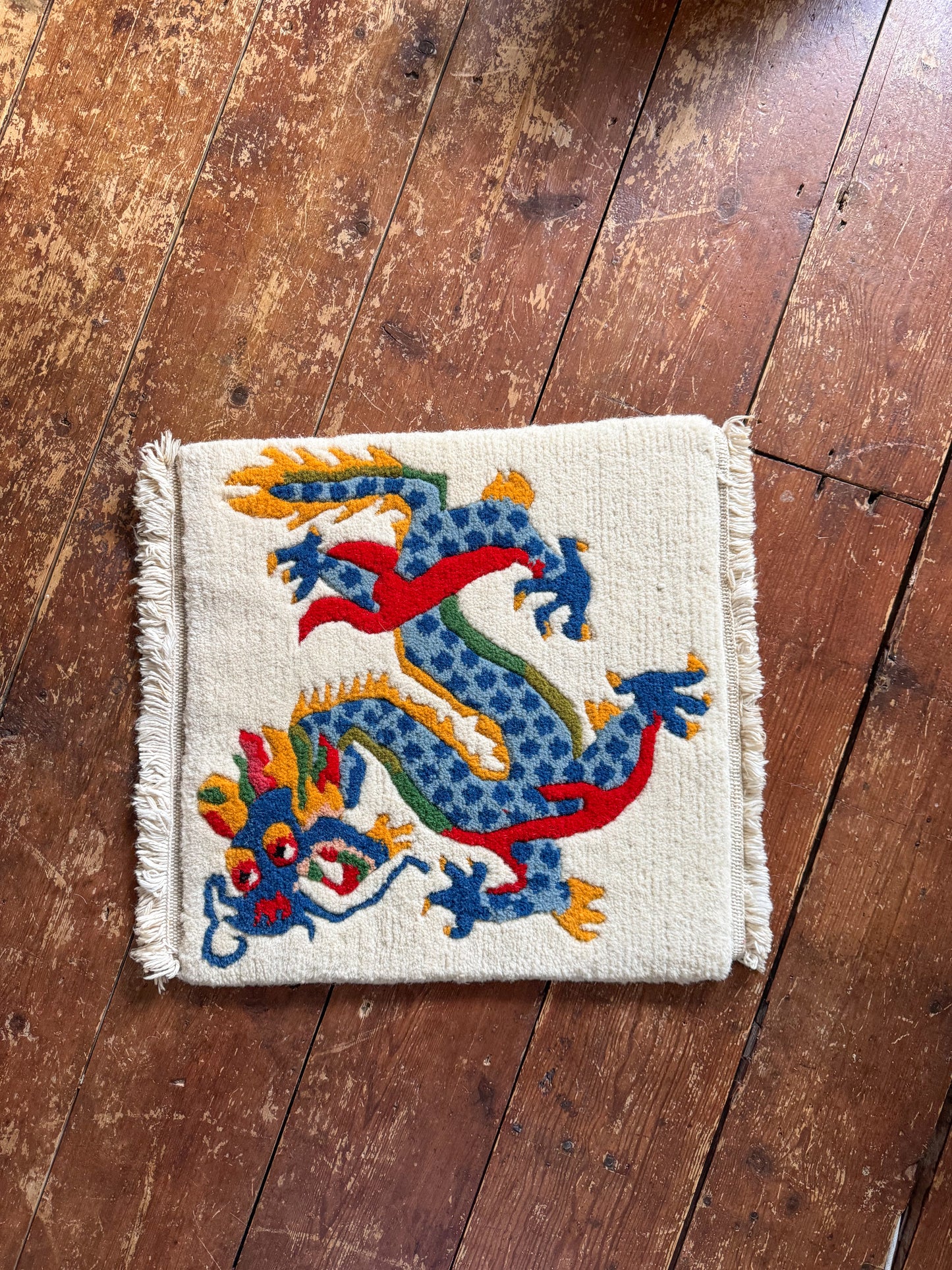 Vintage dragon rug #2
