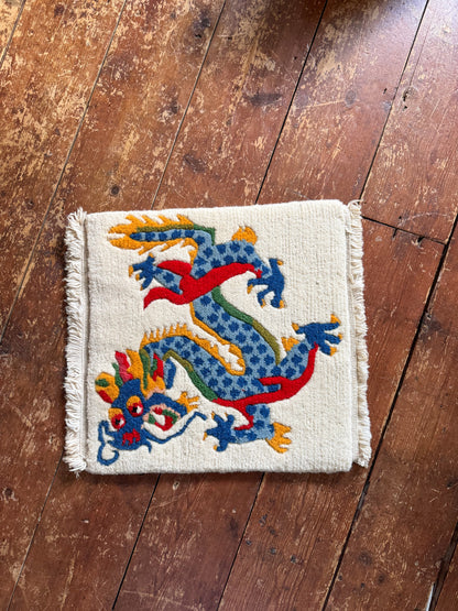Vintage dragon rug #2