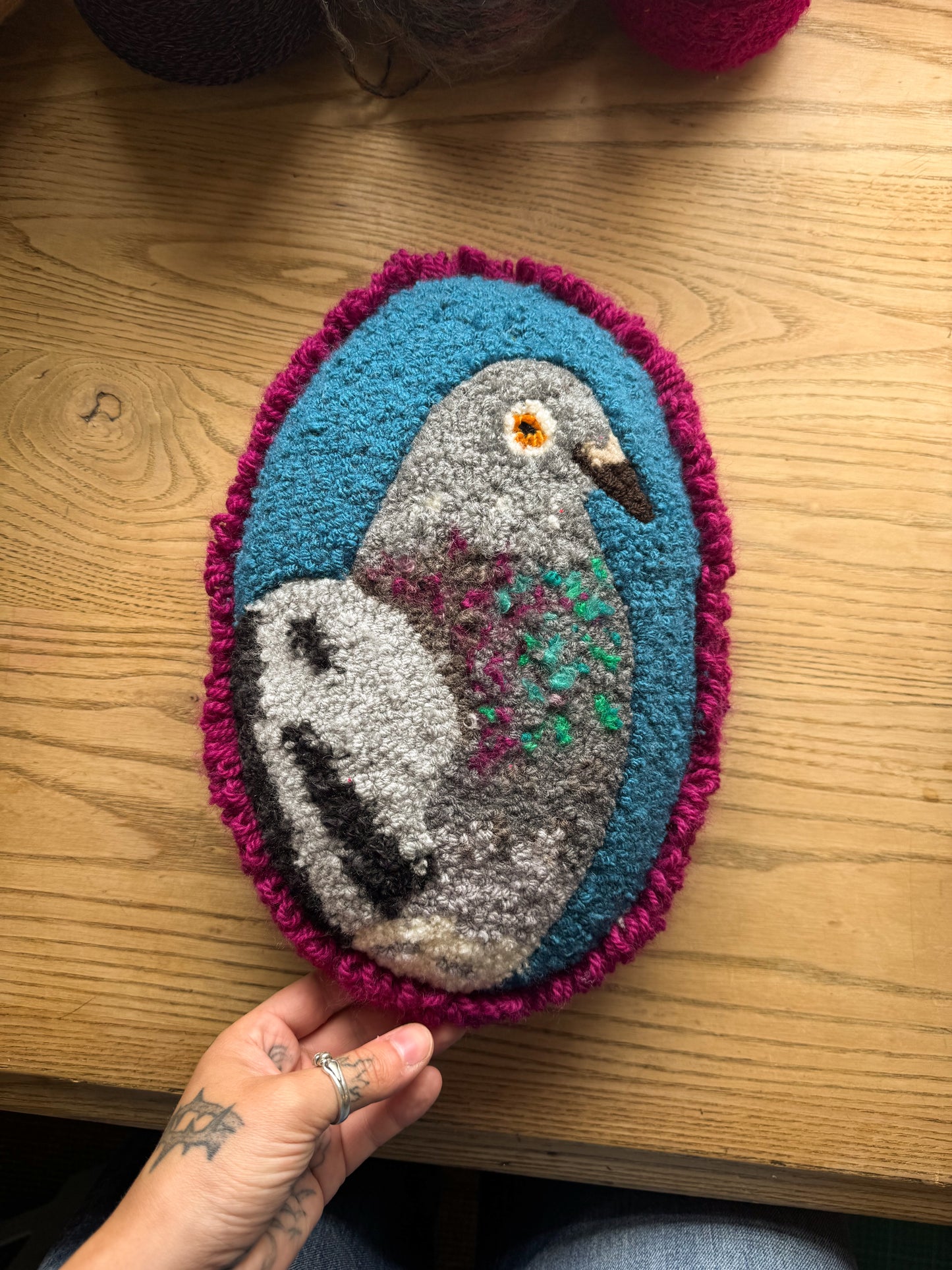 Pigeon charm #1