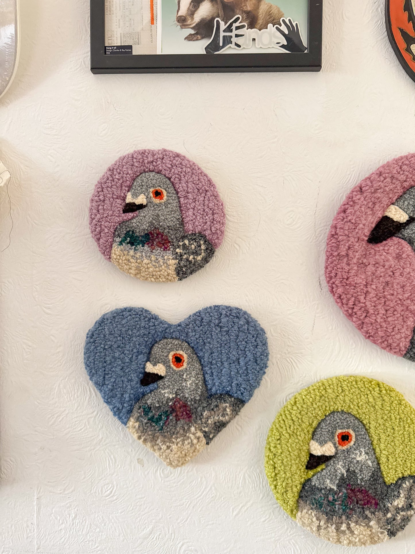 dusty blue pigeon