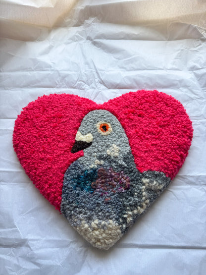 Pigeon sweetheart (deep coral)