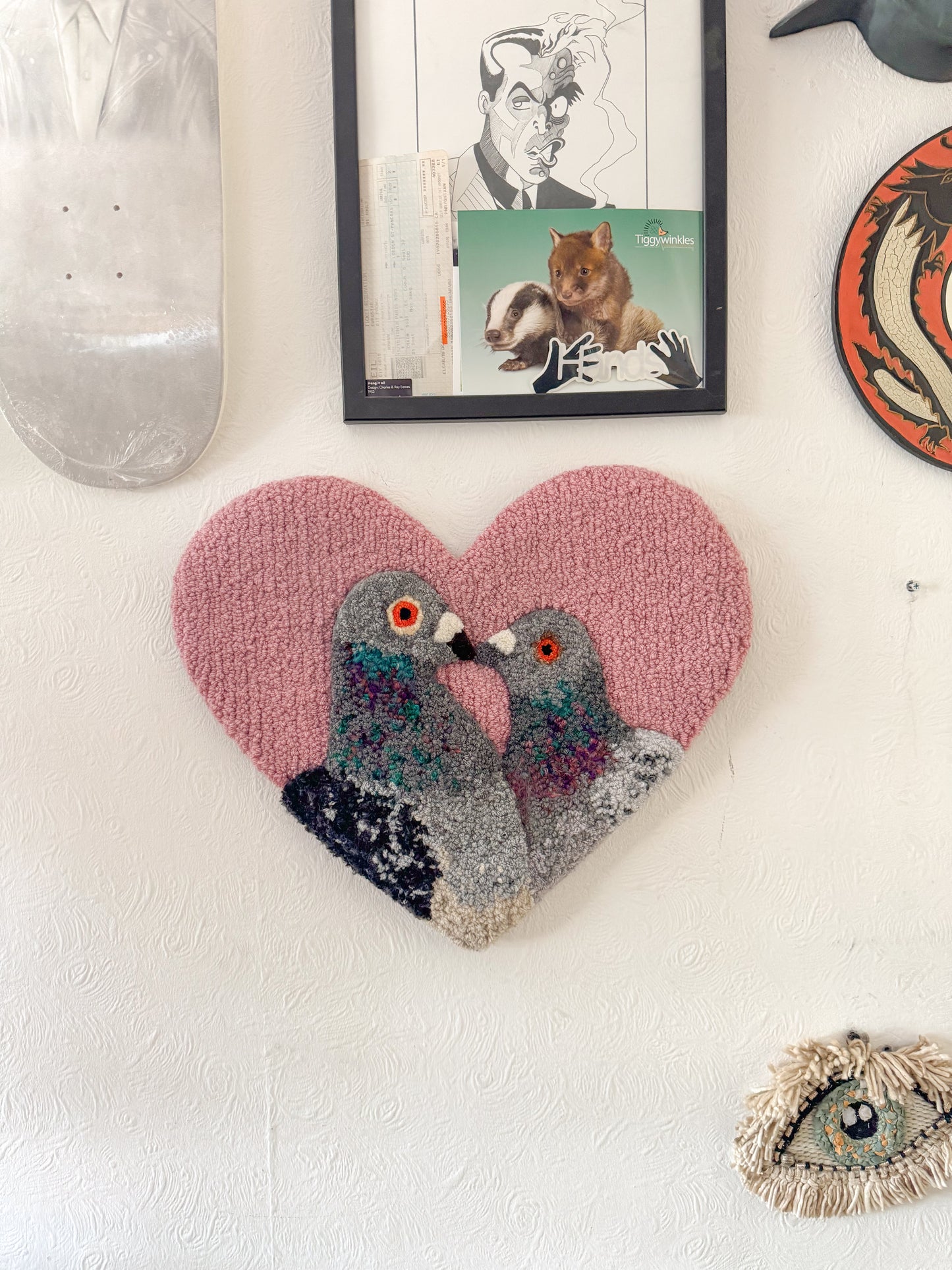 large pigeons *kiss*