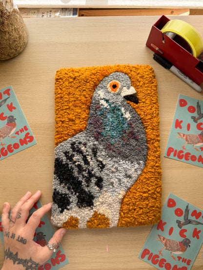 Gold pigeon