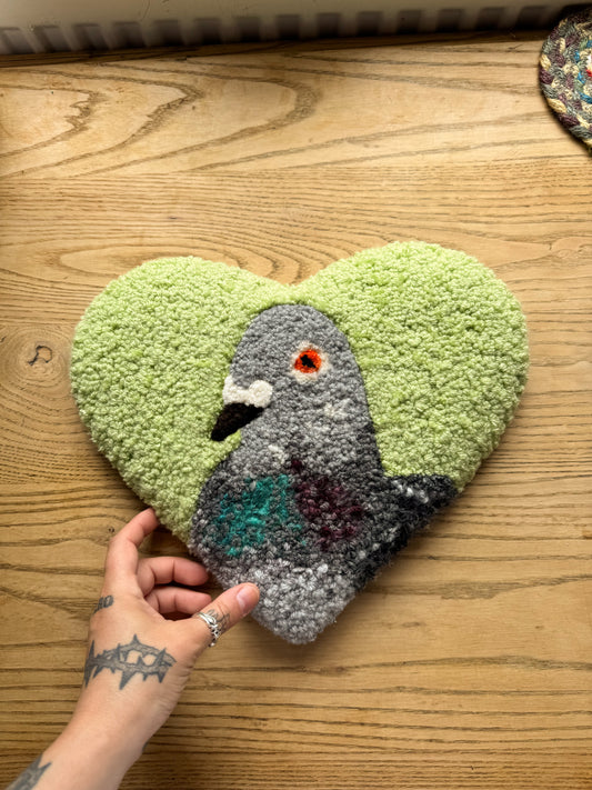 Custom pigeon sweetheart (large)