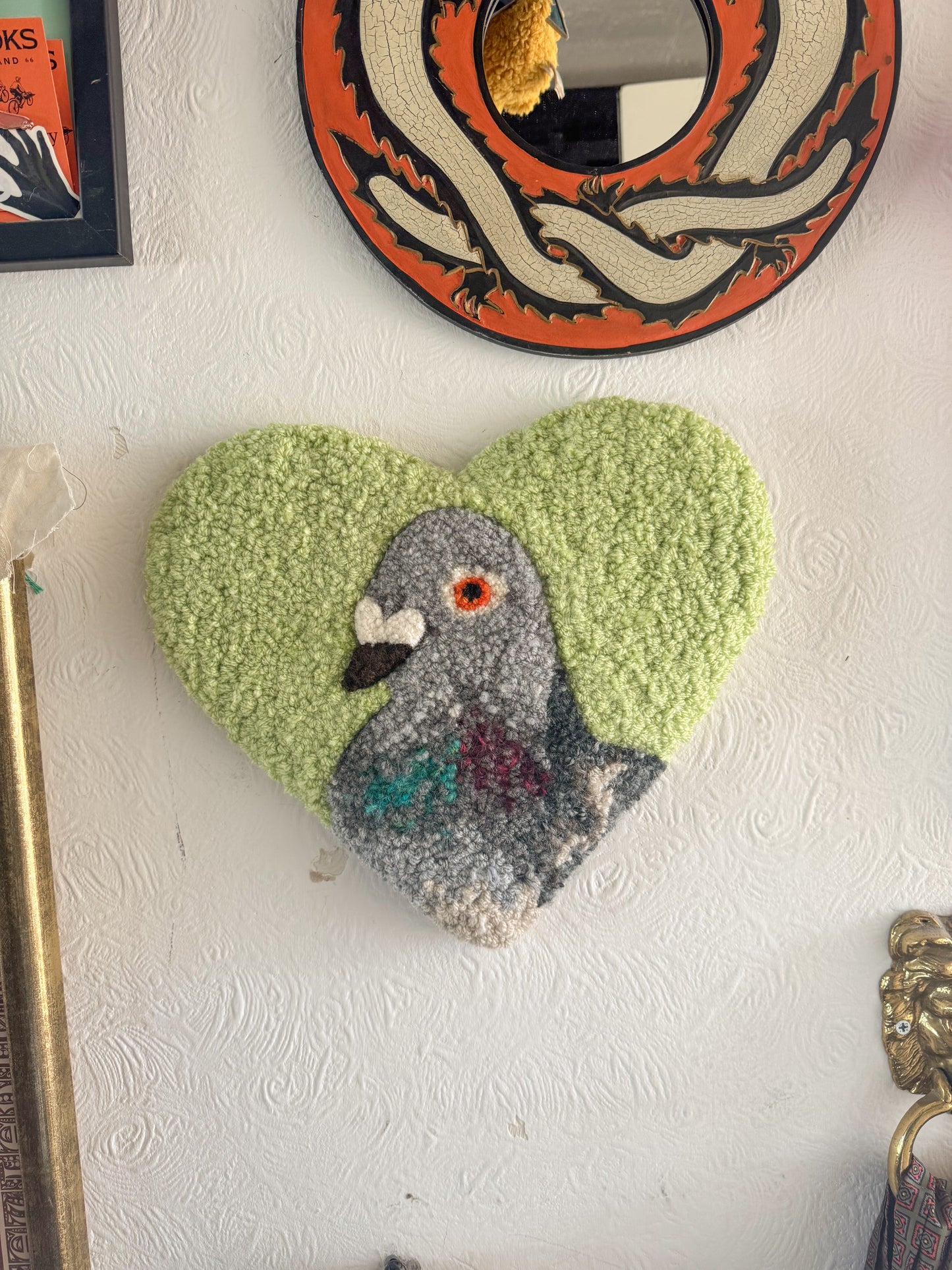Pigeon sweetheart 32cm (limited edition colour - spring mint)