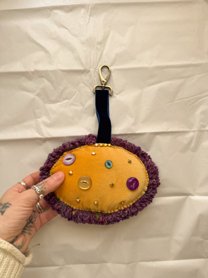 Snail bag charm (large)