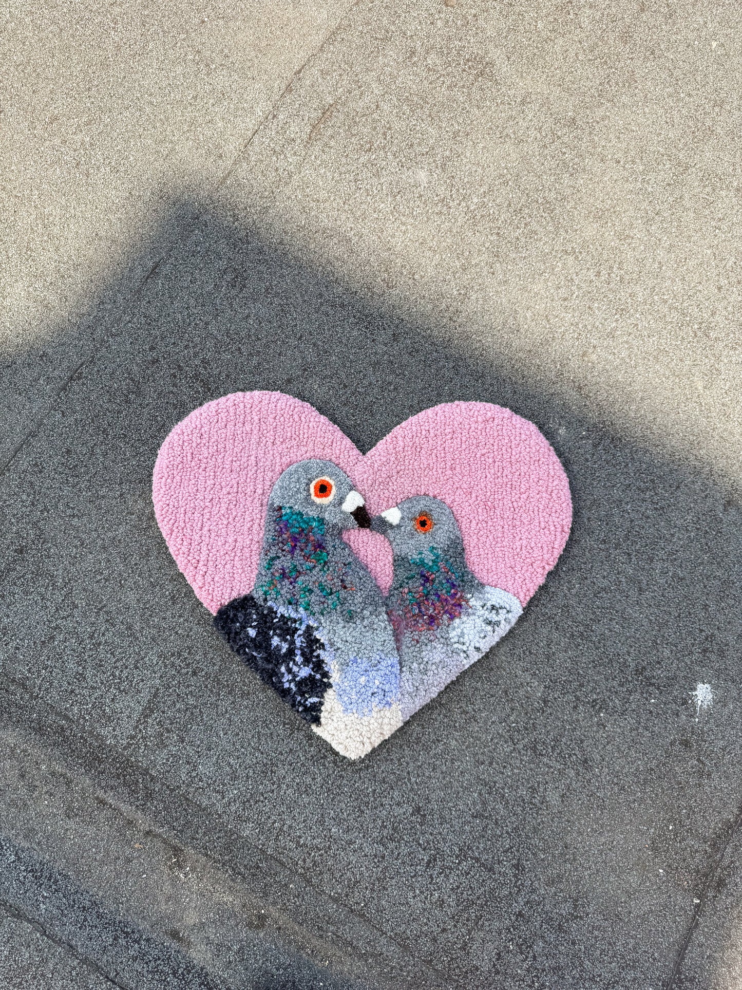 large pigeons *kiss*