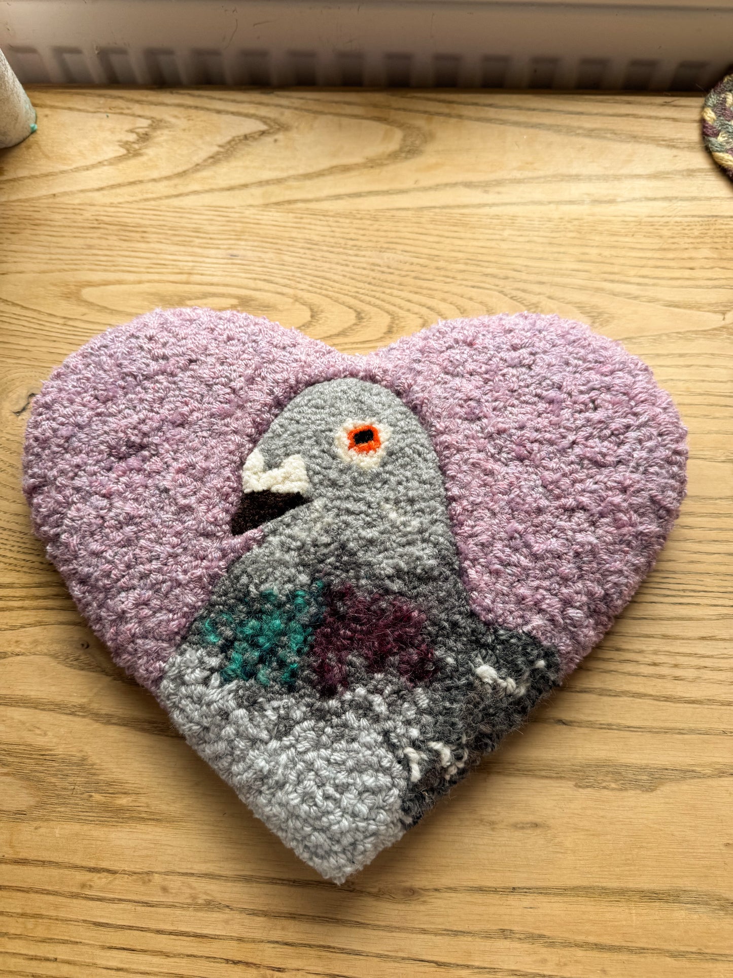 Pigeon sweetheart 32cm (vintage heather)
