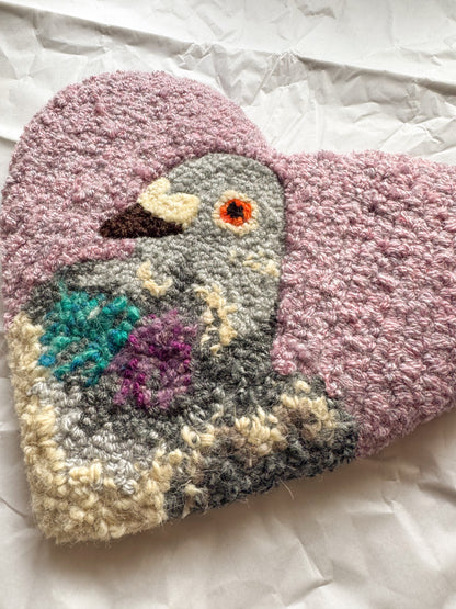 (29cm) Pigeon sweetheart (vintage heather)