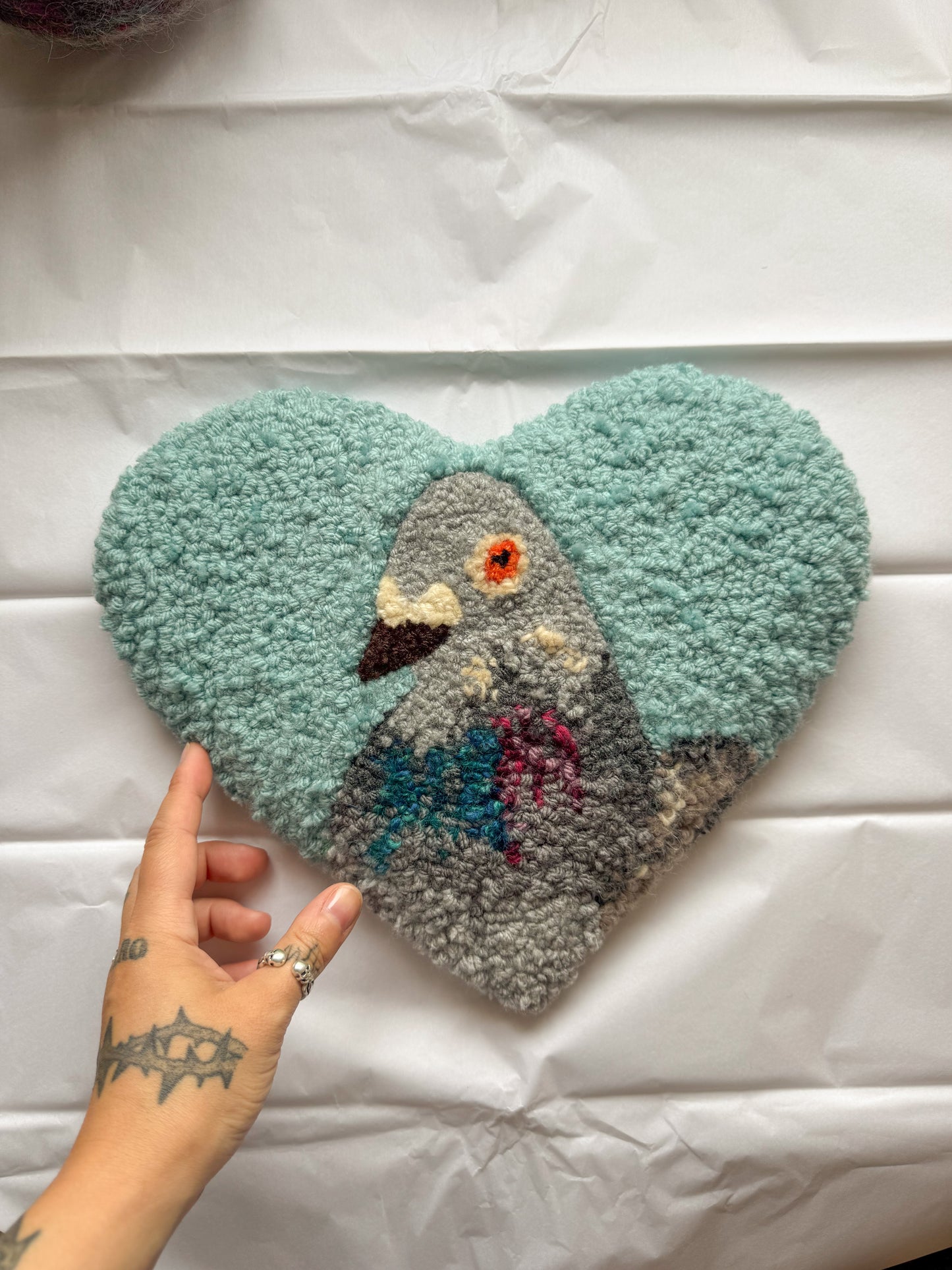 Pigeon sweetheart (sky blue)