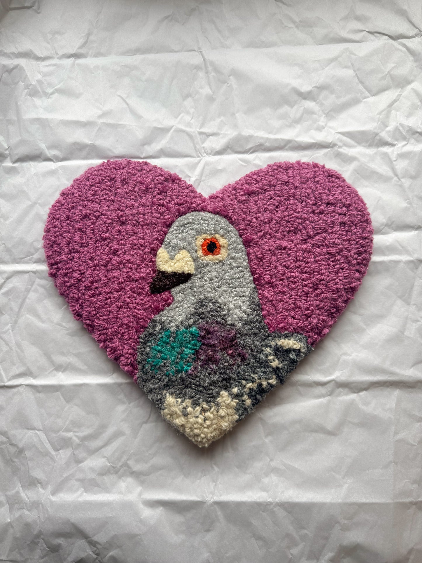 (32cm) pigeon sweetheart (Heather)