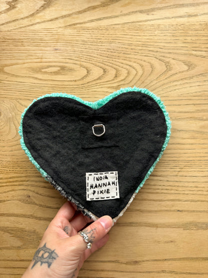 Mini Pigeon sweetheart (teal blue)