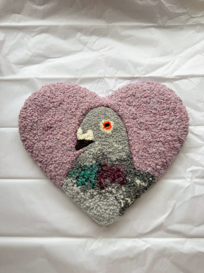 Pigeon sweetheart 32cm (vintage heather)