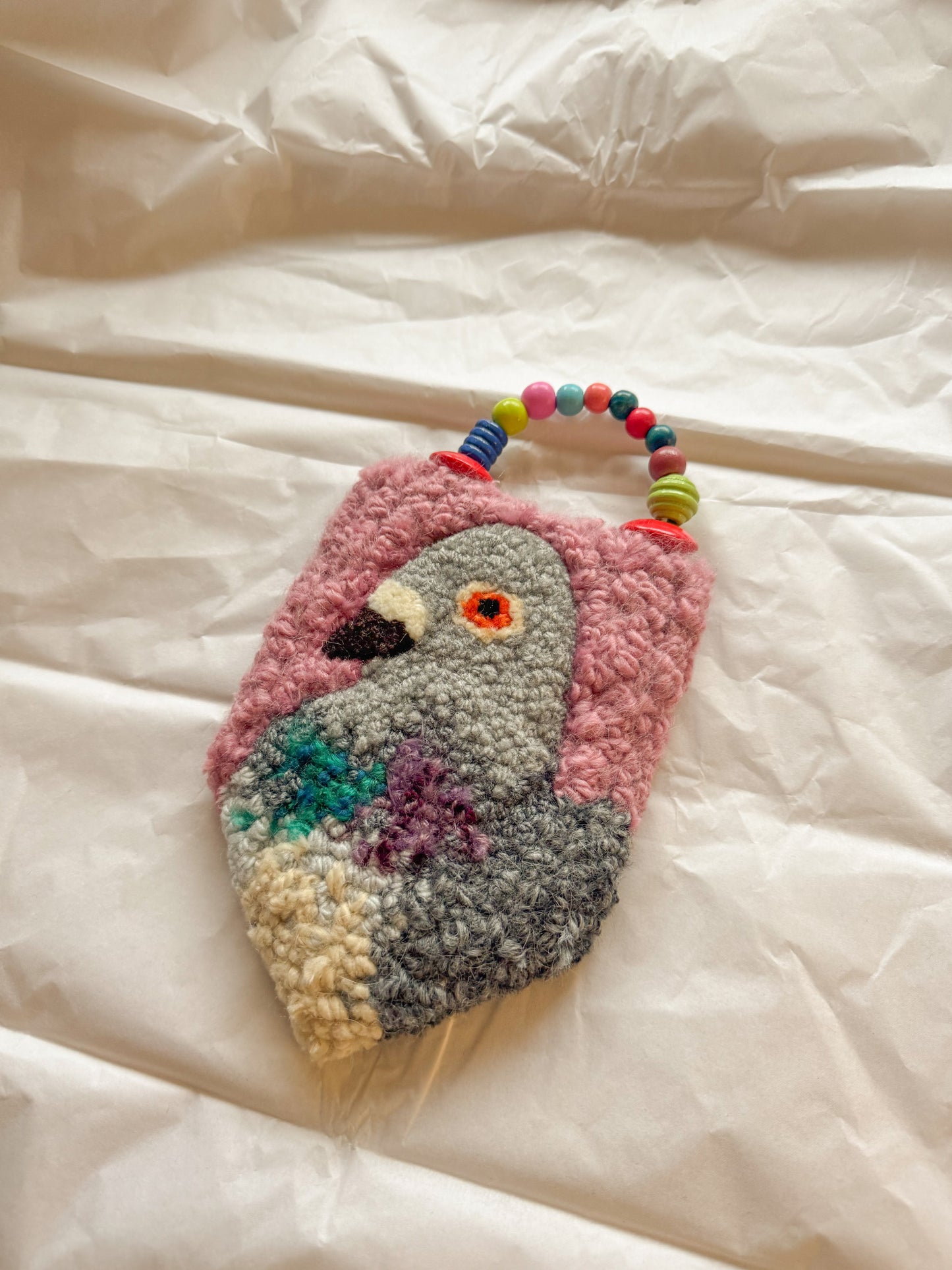 The last beaded pigeon!!