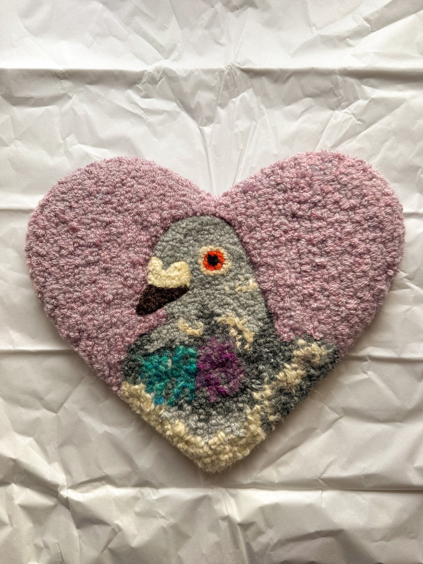 (29cm) Pigeon sweetheart (vintage heather)