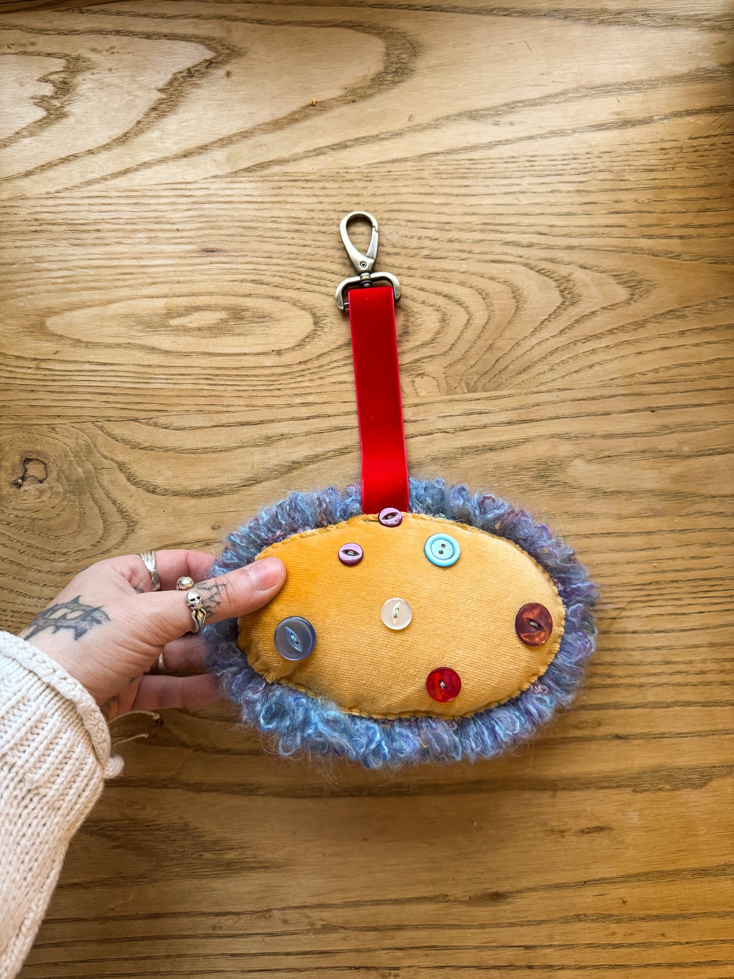 Snail bag charm (large)